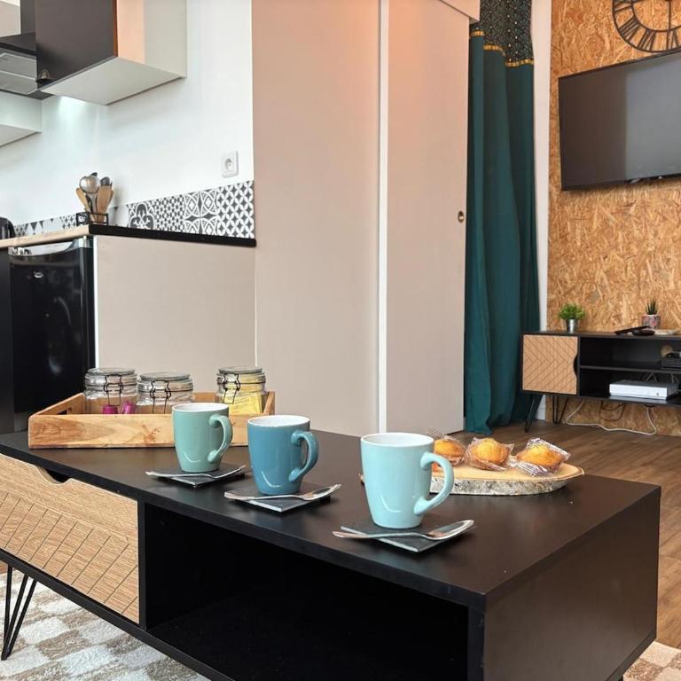 Duplex lumineux centre-ville - Apartment mit 1 Schlafzimmer - 3