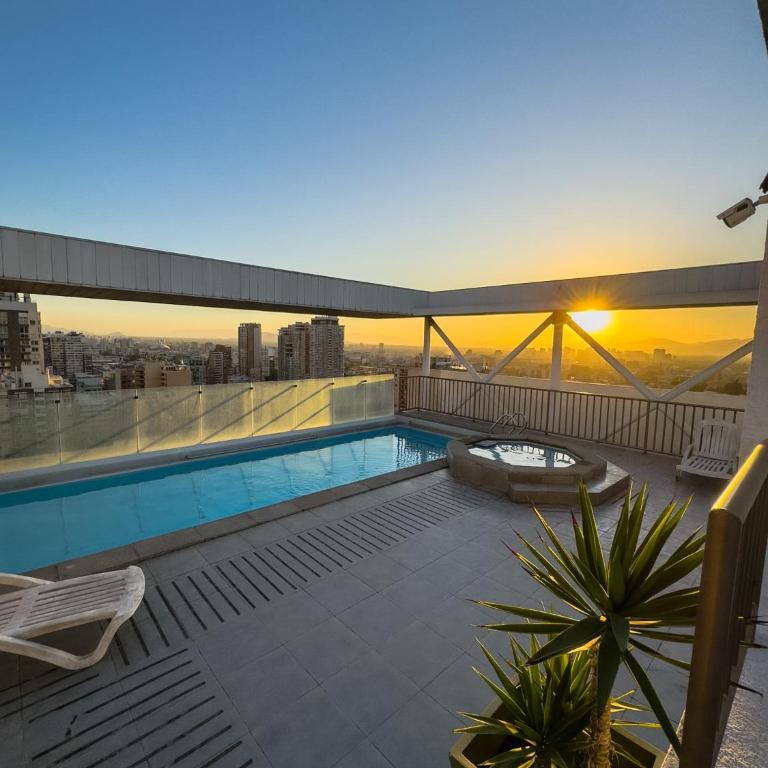 Departamento Dos Habitaciones Santiago Centro - Double or Twin Room with Balcony - 4
