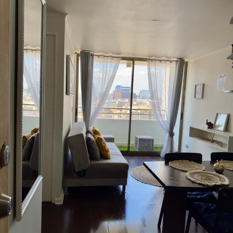Departamento Dos Habitaciones Santiago Centro - Double or Twin Room with Balcony - 8