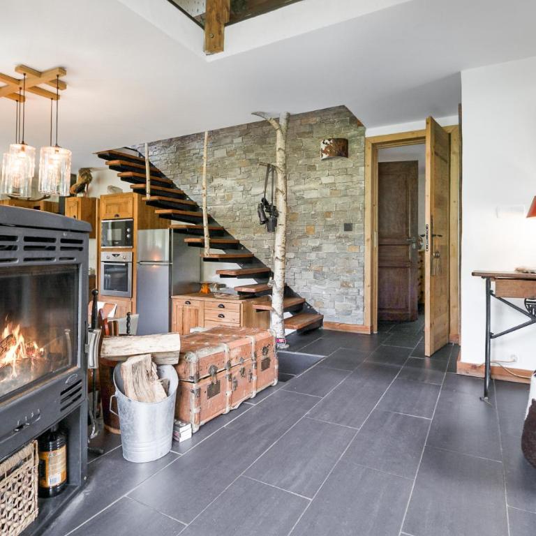 Chalet Taconnaz - Warm & Cosy 3BR Chalet with Fireplace in Nature - By Cozee Rentals - Chalet 3 Chambres - 73