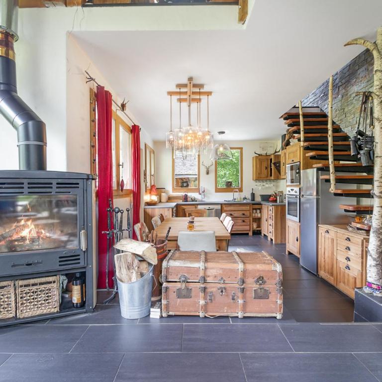 Chalet Taconnaz - Warm & Cosy 3BR Chalet with Fireplace in Nature - By Cozee Rentals - Chalet 3 Chambres - 53