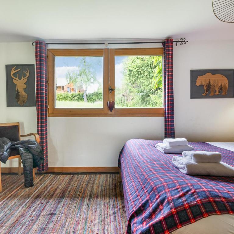 Chalet Taconnaz - Warm & Cosy 3BR Chalet with Fireplace in Nature - By Cozee Rentals - Chalet 3 Chambres - 72