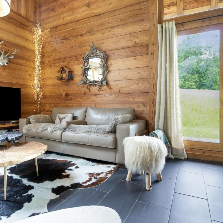 Chalet Taconnaz - Warm & Cosy 3BR Chalet with Fireplace in Nature - By Cozee Rentals - Chalet 3 Chambres - 80