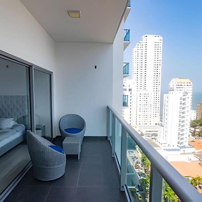 Beautiful 1 bedroom apt with ocean view-16th floor - Apartment - 1