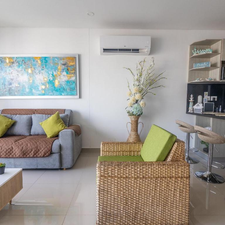 Beautiful 1 bedroom apt with ocean view-16th floor - Apartment - 15