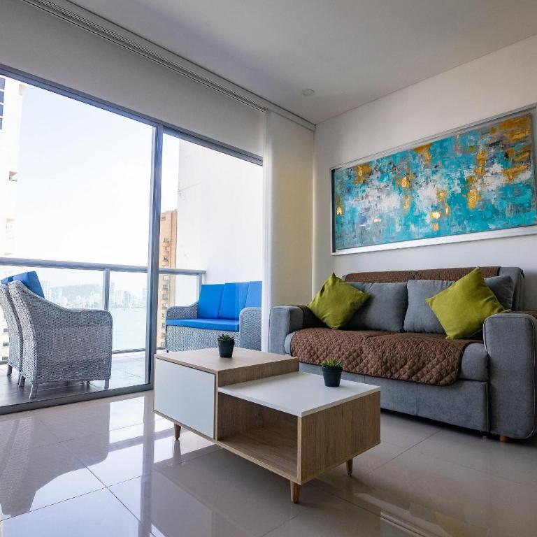 Beautiful 1 bedroom apt with ocean view-16th floor - Apartment - 20