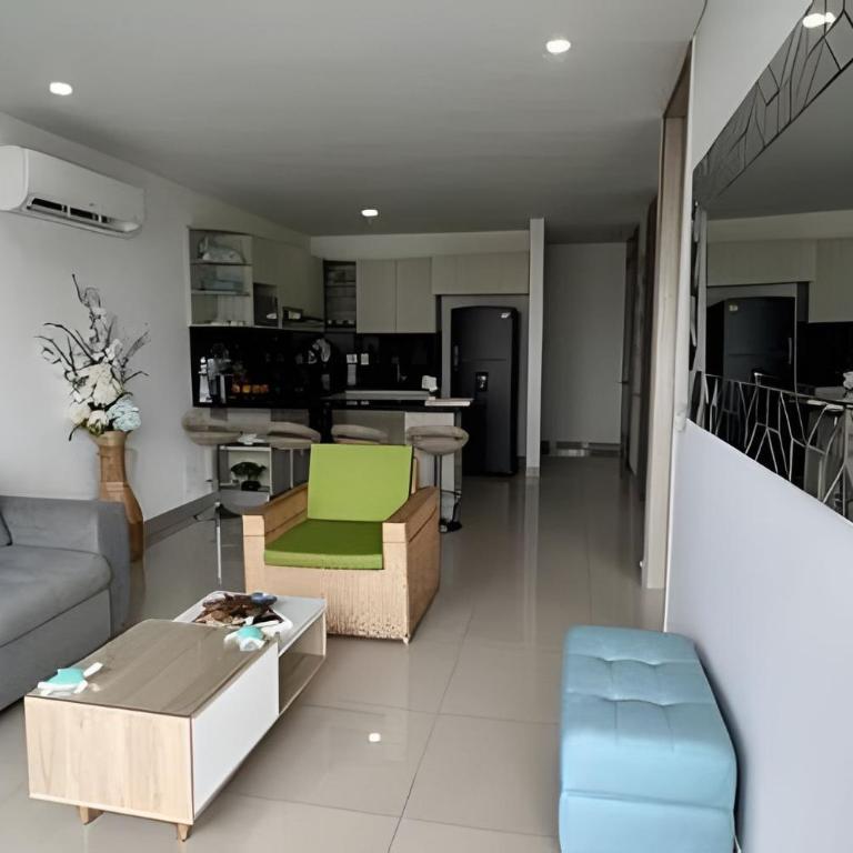Beautiful 1 bedroom apt with ocean view-16th floor - Apartment - 50