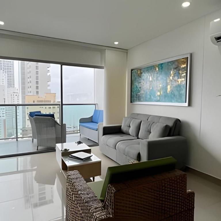 Beautiful 1 bedroom apt with ocean view-16th floor - Apartment - 53