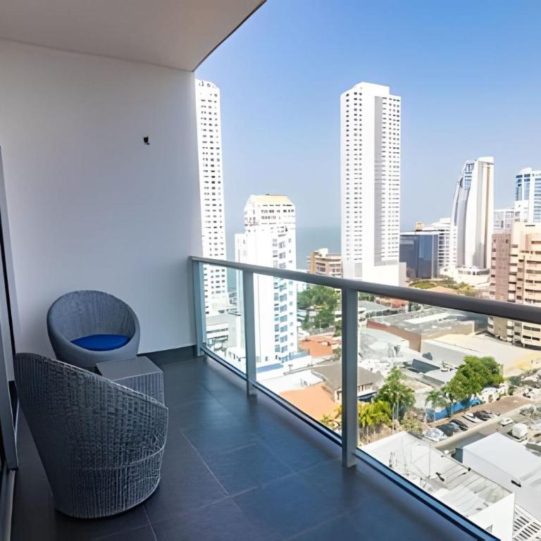 Beautiful 1 bedroom apt with ocean view-16th floor - Apartment - 58
