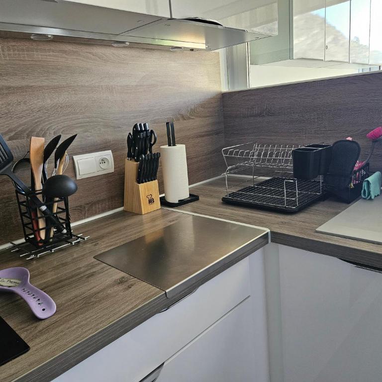 Idéal long séjour, Souvenirs de Provence,T2 classé, vue sur les montagnes, toutes commodités! - Appartement 1 Chambre - 9