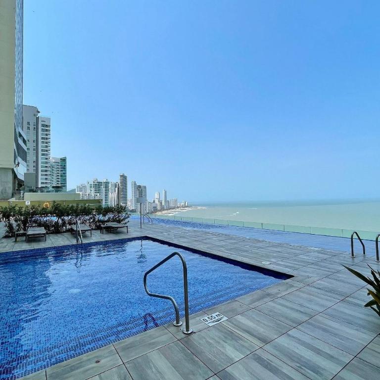 Lujoso Apto con Vista al Mar - H2 Hyatt 1806 - Apartment - 26
