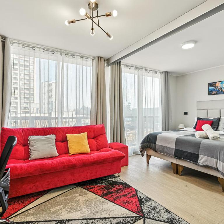 U214 - A pasos del Movistar Arena - 1dorm en Santiago - Wifi- Check in autonomo - Seguridad - Room #1518864801 - 9