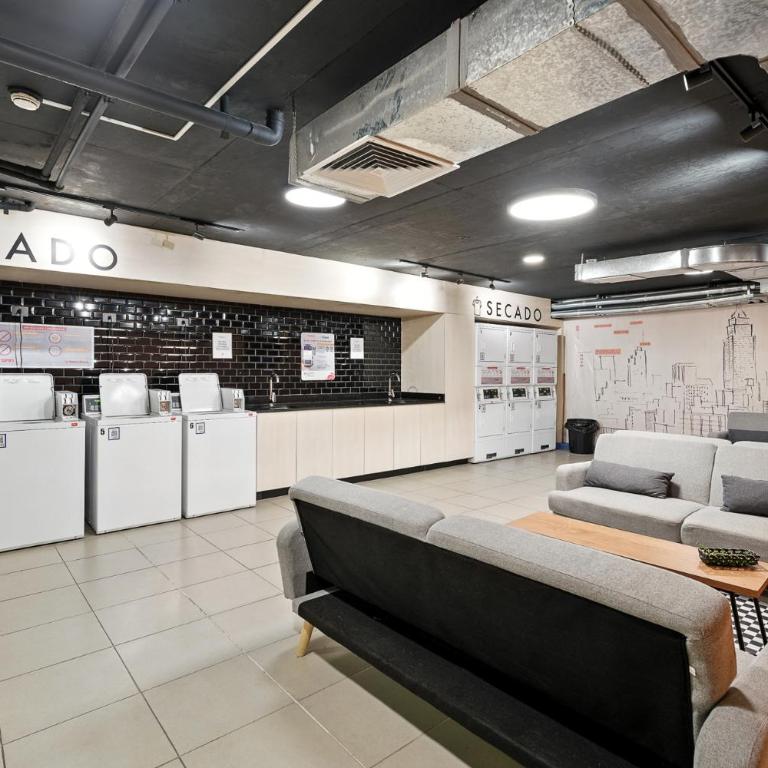 U214 - A pasos del Movistar Arena - 1dorm en Santiago - Wifi- Check in autonomo - Seguridad - Room #1518864801 - 19