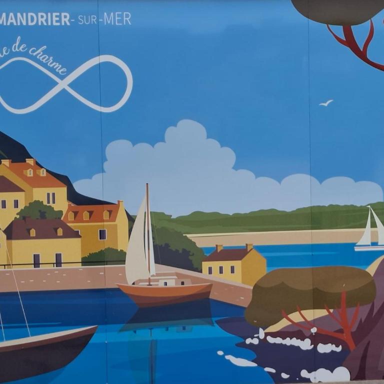 50 M2 -T3-Moderne-Climatisé-2 chambres-Très grande terrasse de 35 M2 avec BBQ-Vue magnifique et dégagée - Appartement - 24