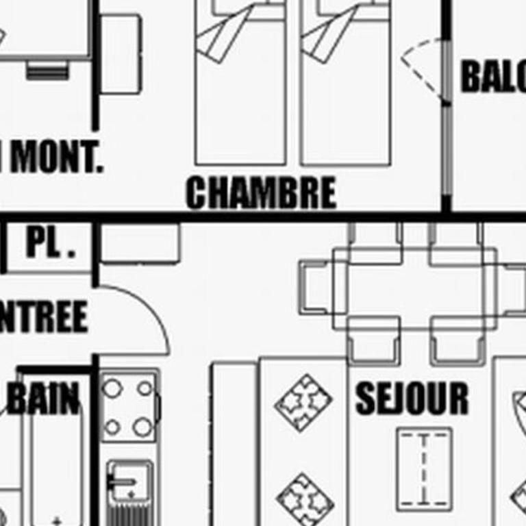 Appartement rénové 2 pièces pour 6 personnes avec balcon sud à 300m des pistes - Flaine Forêt - FR-1-687-48 - Apartamento - 6