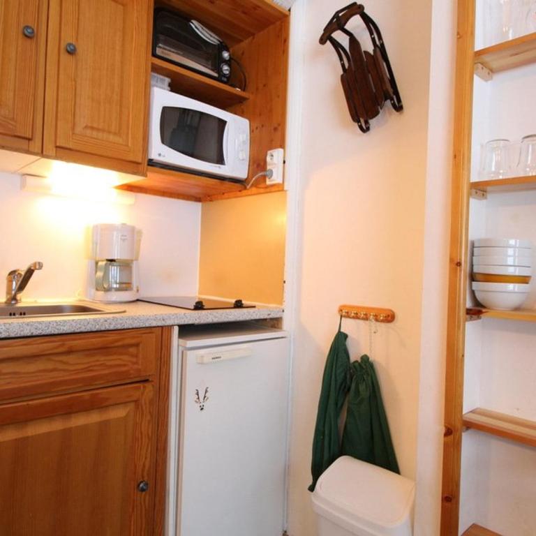 Studio cosy 4 pers, skis aux pieds, terrasse sud, Flaine Front de Neige - FR-1-687-73 - Studio - 3