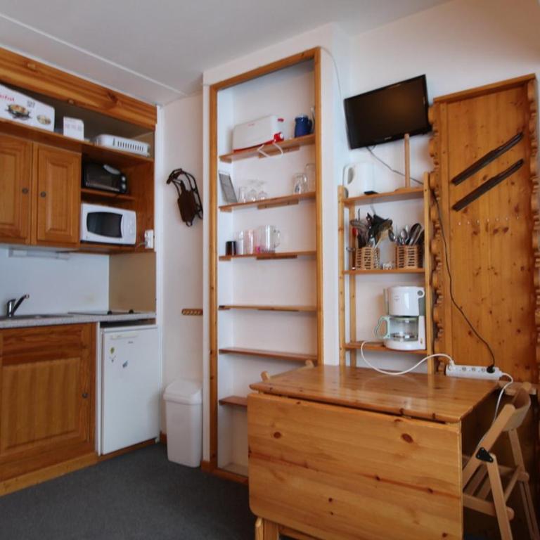 Studio cosy 4 pers, skis aux pieds, terrasse sud, Flaine Front de Neige - FR-1-687-73 - Studio - 8