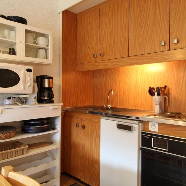 Studio pour 5 personnes avec balcon, proche des pistes et commerces - Résidence Andromède, Flaine Forêt - FR-1-687-93 - Studio - 5