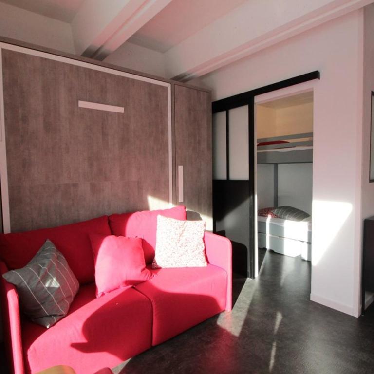 Studio rénové pour 4 pers, balcon, au pied des pistes et commerces - FR-1-687-111 - Studio - 5
