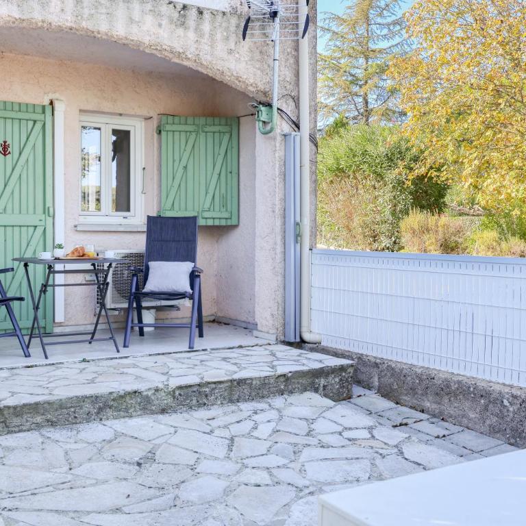 Le Liora - Studio Climatisé avec Jardin & Parking - Studio avec Vue sur Jardin - 7