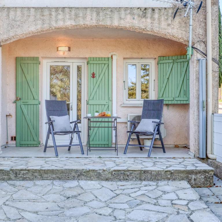 Le Liora - Studio Climatisé avec Jardin & Parking - Studio avec Vue sur Jardin - 10