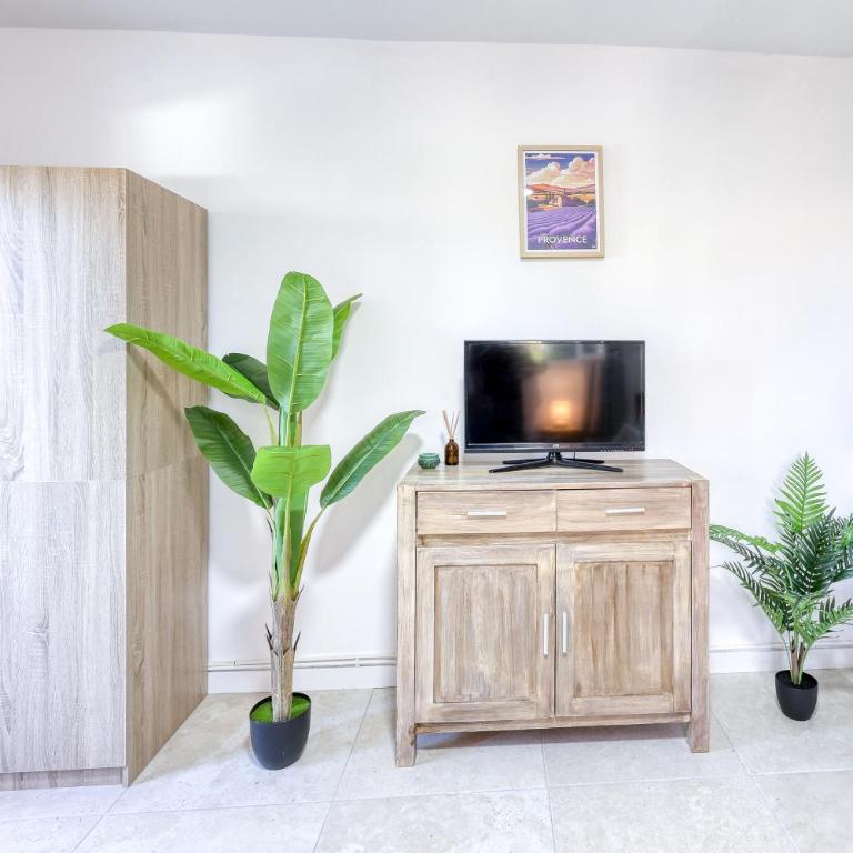 Le Liora - Studio Climatisé avec Jardin & Parking - Studio avec Vue sur Jardin - 13