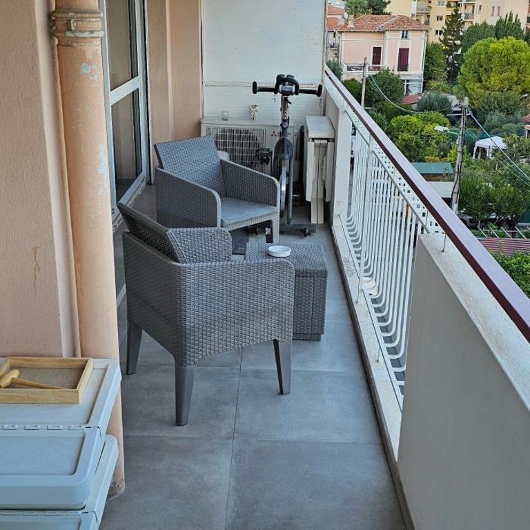 Modern Sea View Apartment with Terrace in Roquebrune-Cap-Martin - Appartement 1 Chambre - Vue sur Mer - 4
