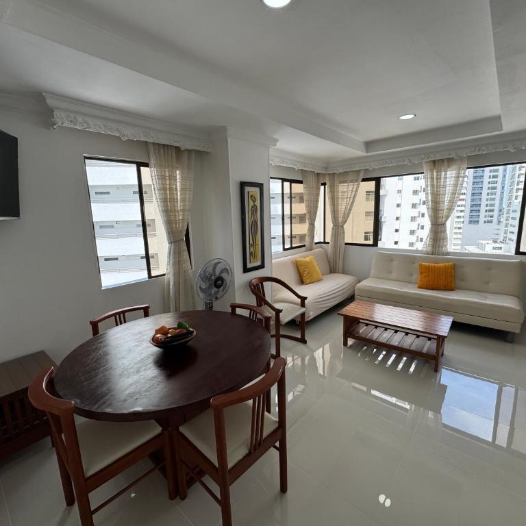 Apartamento en Bocagrande con vista lateral al mar ICDI - Two-Room Apartment - 15