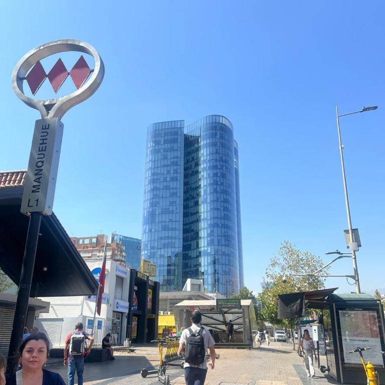 Manquehue Station, Arauco Mall and Araucano Park - Apartamento de 1 dormitorio - 25