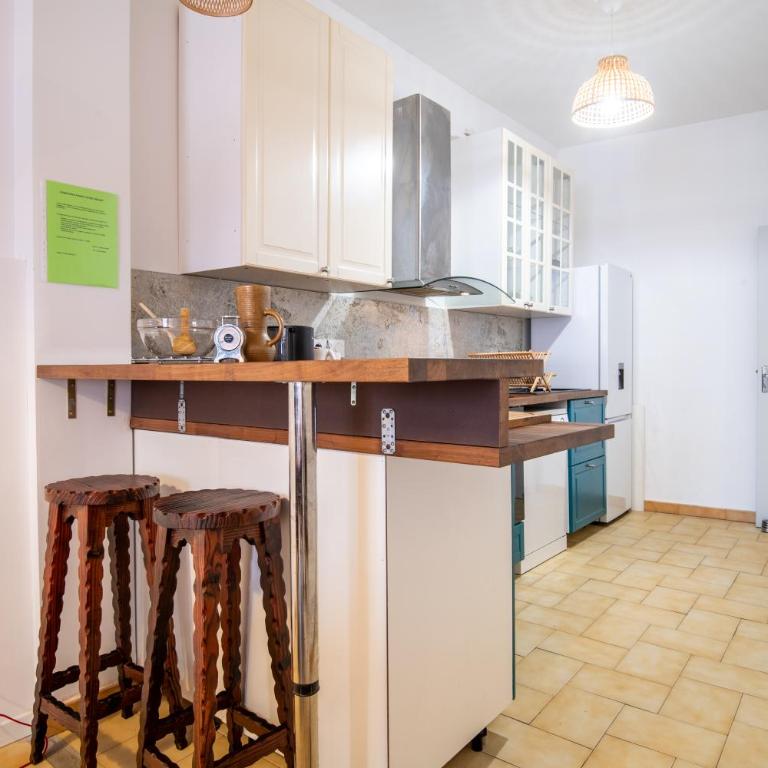 L'artiste spacieux T3 au centre ville avec petit garage - Apartment mit 2 Schlafzimmern - 5