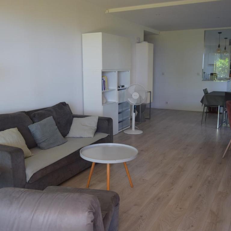 Vue mer rez-de-jardin piscine - Apartment mit 2 Schlafzimmern - 6