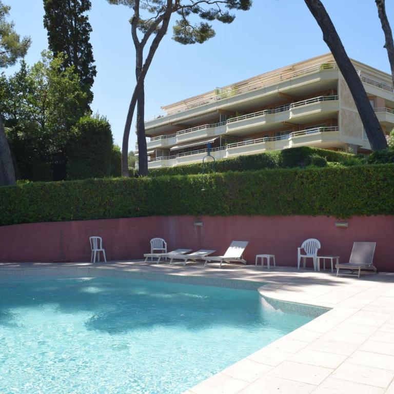 Vue mer rez-de-jardin piscine - Apartment mit 2 Schlafzimmern - 26