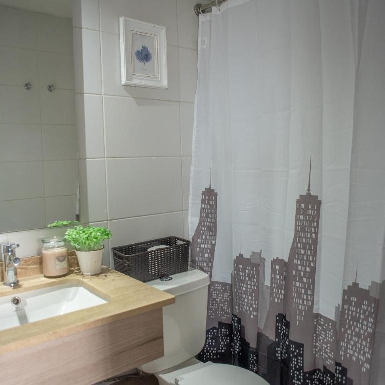 Apartartment 2 Bedrooms Suite Macul Metro Fully Equipped - Two-Bedroom Apartment with Terrace - 13