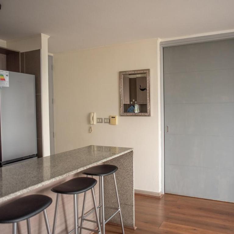 Apartartment 2 Bedrooms Suite Macul Metro Fully Equipped - Two-Bedroom Apartment with Terrace - 14