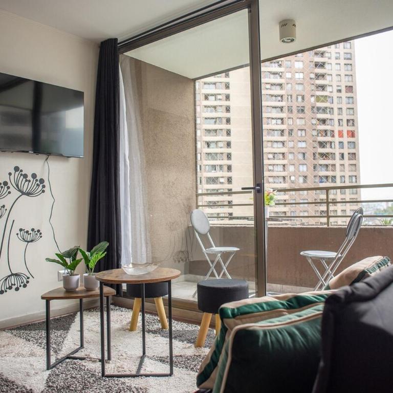 Apartartment 2 Bedrooms Suite Macul Metro Fully Equipped - Two-Bedroom Apartment with Terrace - 32