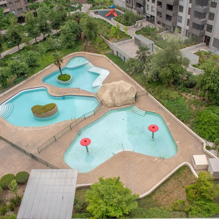 Apartartment 2 Bedrooms Suite Macul Metro Fully Equipped - Two-Bedroom Apartment with Terrace - 35
