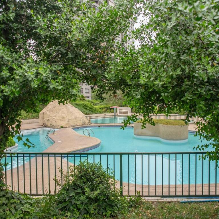 Apartartment 2 Bedrooms Suite Macul Metro Fully Equipped - Two-Bedroom Apartment with Terrace - 37