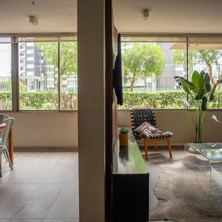 Apartartment 2 Bedrooms Suite Macul Metro Fully Equipped - Two-Bedroom Apartment with Terrace - 43