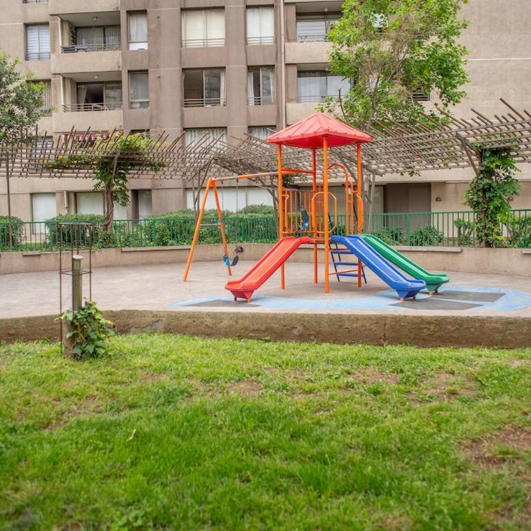 Apartartment 2 Bedrooms Suite Macul Metro Fully Equipped - Two-Bedroom Apartment with Terrace - 49
