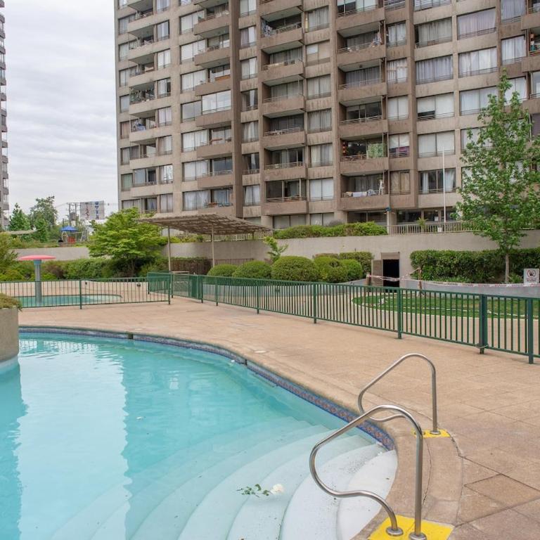 Apartartment 2 Bedrooms Suite Macul Metro Fully Equipped - Two-Bedroom Apartment with Terrace - 58