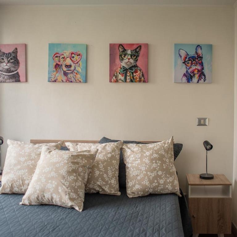 Apartartment 2 Bedrooms Suite Macul Metro Fully Equipped - Two-Bedroom Apartment with Terrace - 63