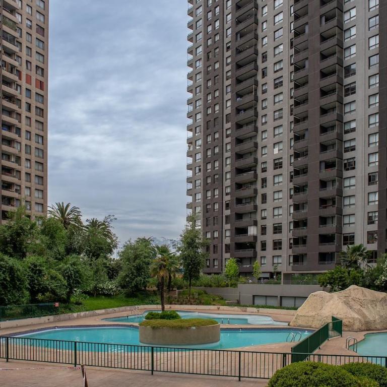 Apartartment 2 Bedrooms Suite Macul Metro Fully Equipped - Two-Bedroom Apartment with Terrace - 66