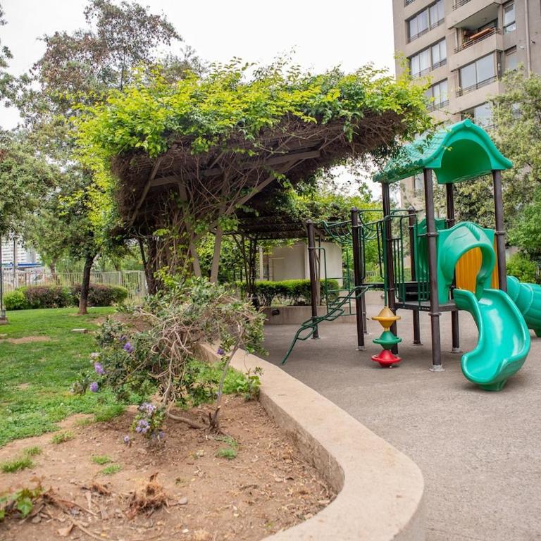 Apartartment 2 Bedrooms Suite Macul Metro Fully Equipped - Two-Bedroom Apartment with Terrace - 78