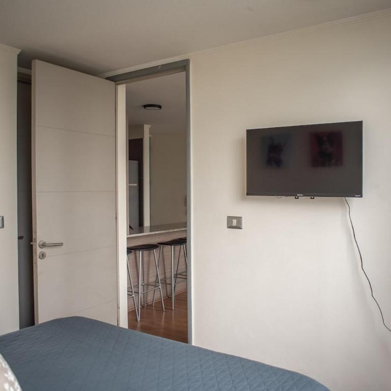 Apartartment 2 Bedrooms Suite Macul Metro Fully Equipped - Two-Bedroom Apartment with Terrace - 79