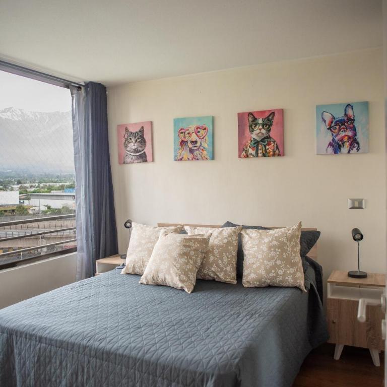 Apartartment 2 Bedrooms Suite Macul Metro Fully Equipped - Two-Bedroom Apartment with Terrace - 93