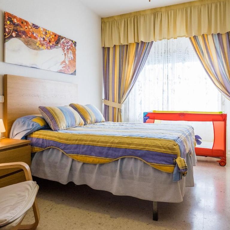 Primera línea de playa Familiar Maravillosas Vistas Piscina Wifi Reformado - Apartamento de 2 dormitorios con terraza y vistas al mar - 6