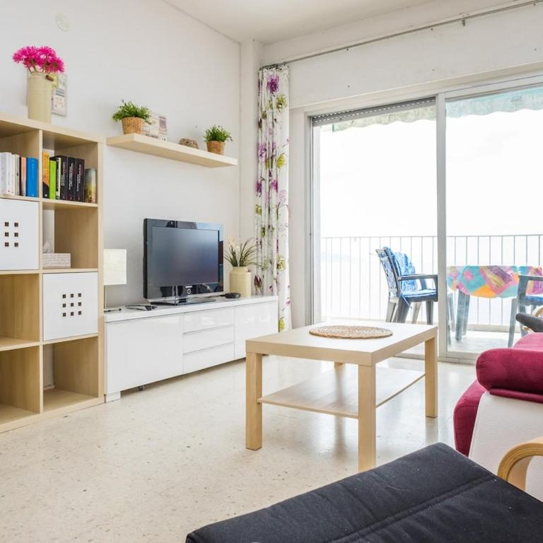 Primera línea de playa Familiar Maravillosas Vistas Piscina Wifi Reformado - Apartamento de 2 dormitorios con terraza y vistas al mar - 24