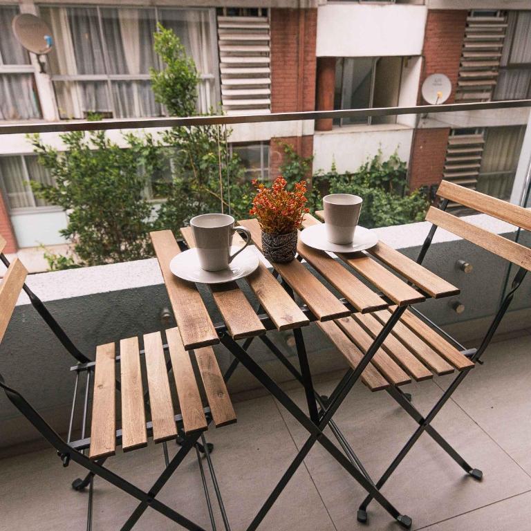 HOM I Centro de Providencia Metro SantaIsabel 2PAX - Apartment - 56