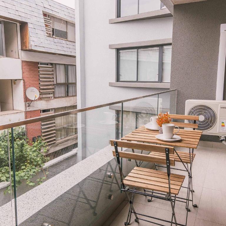 HOM I Centro de Providencia Metro SantaIsabel 2PAX - Apartment - 58