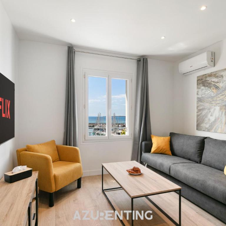 Azurenting - vue sur le port - roof top 3 - Appartement 1 Chambre Deluxe - Vue sur Océan - 9